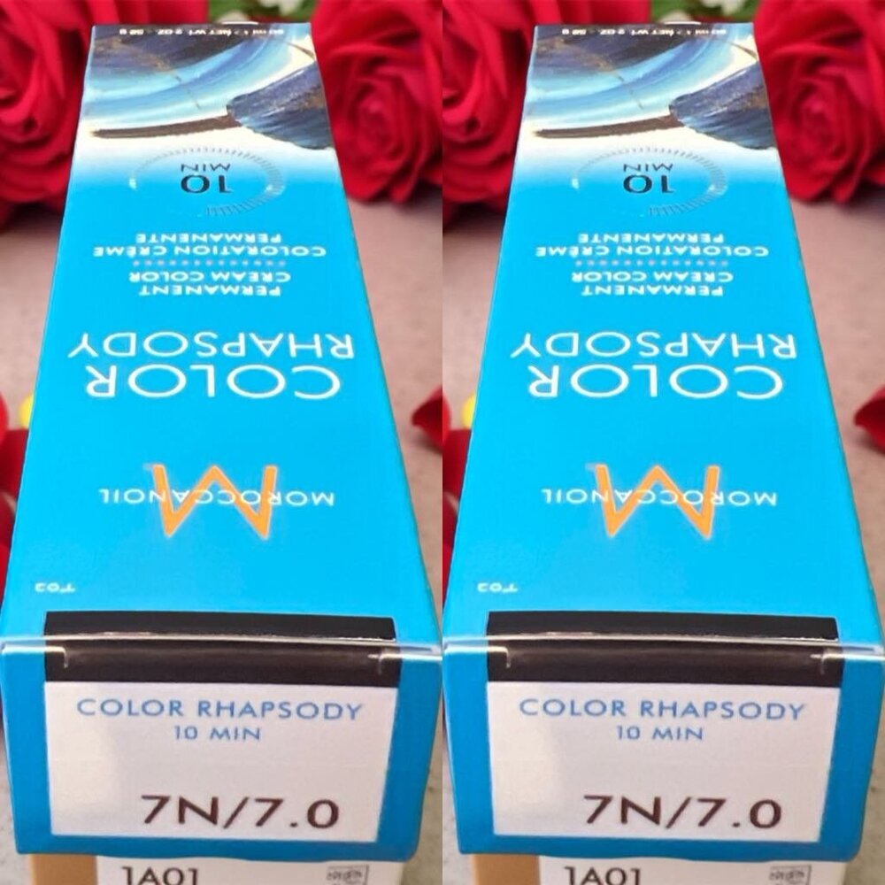 Moroccanoil Cream Color Rhapsody Permanent 10 Min 7N_ 2 units